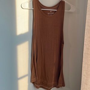 AE Soft & Sexy Brown Tank